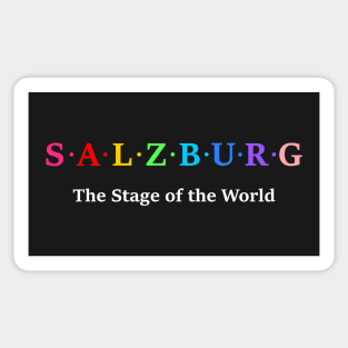 Salzburg, Austria Sticker